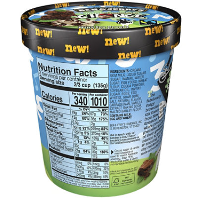 Ben & Jerry's Mint Chocolate Chance Ice Cream - 16 Oz - Image 3