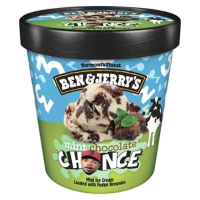 Ben & Jerry's Mint Chocolate Chance Ice Cream - 16 Oz - Image 2