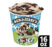 Ben & Jerry's Mint Chocolate Chance Ice Cream - 16 Oz