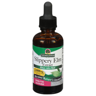 Natures Answer Slippery Elm 1000mg - 2 Fl. Oz.