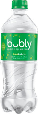 bubly Sparkling Water Lime Plastic Bottle - 20 Fl. Oz. - Image 2