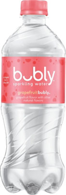 bubly Sparkling Water Grapefruit Plastic Bottle - 20 Fl. Oz. - Image 2