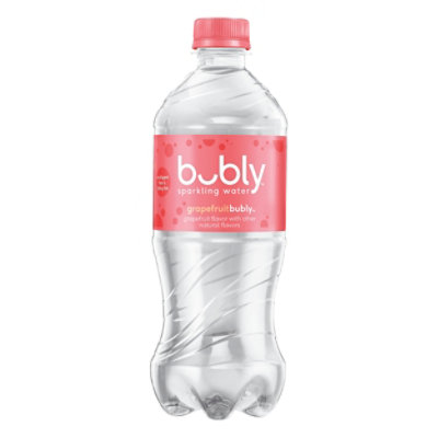 bubly Sparkling Water Grapefruit Plastic Bottle 20 Fl. Oz. Safeway
