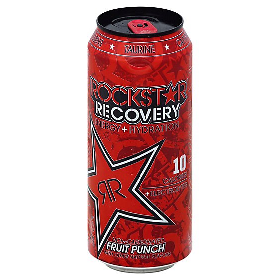 Rockstar Recovery Fruit Punch - 16 Fl. Oz.