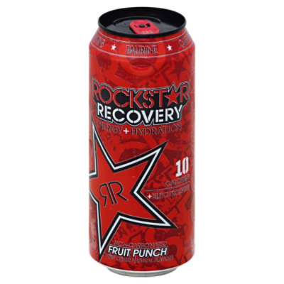 Rockstar Recovery Fruit Punch - 16 Fl. Oz.