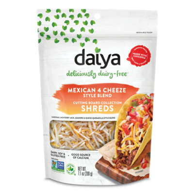 Daiya Dairy Free Mexican 4 Cheeze Style Vegan Cheese Shreds - 7.1 Oz - Image 1