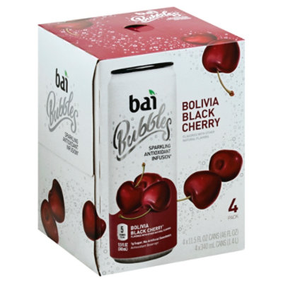 Bai Bubbles Bolivia Black Cherry - 4-11.5 Fl. Oz.