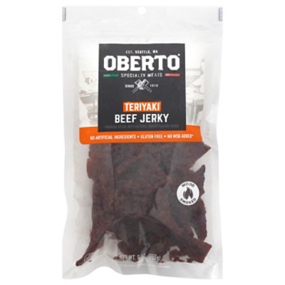 Oberto Beef Jerky Teriyaki - 9.0 Oz