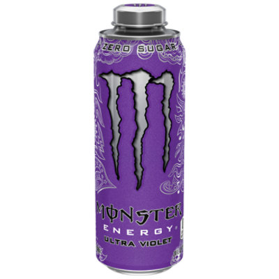 Monster Energy Drink Zero Sugar Ultra Violet - 24 Fl. Oz.