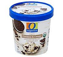 O Organics Ice Cream Cookies & Cream - 1 Pint