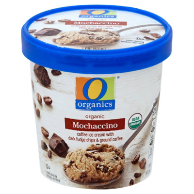 O Organics Ice Cream Mochaccino - 1 Pint