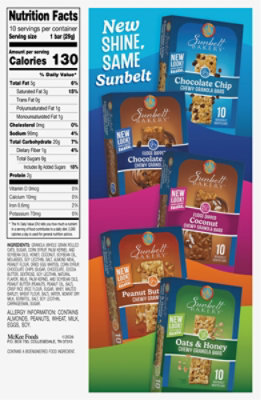 Sb Pb Choc Chip Bar - 10.21Oz - Image 5