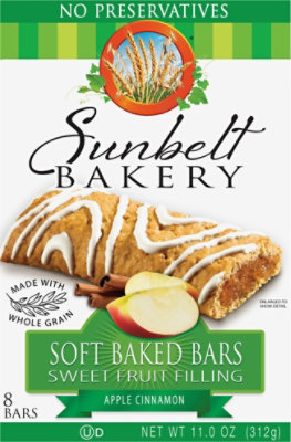 Sunbelt Apple Cereal Bars - 10.5 Oz - Image 1