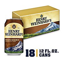 Henry Weinhard's Private Reserve Craft Beer American Pale Lager 4.7% ABV Cans - 18-12 Fl. Oz.
