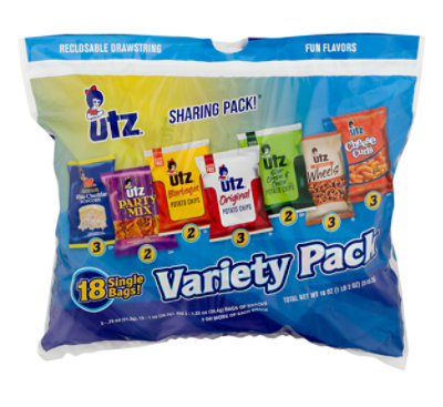 Utz Chips And Snacks Variety Pack - 18 Oz - Image 3