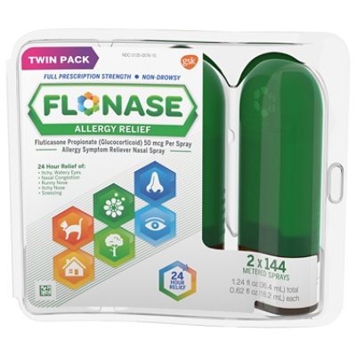 Flonase Twin Pack - 2-.62 Fl. Oz. - Image 1