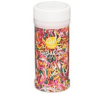 Wilton Sprinkles Rainbow Jimmies - 6.25 Oz