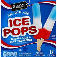 Signature Select Ice Pops Red White Blue Patriot - 12-1.75 Fl. Oz. - Image 2