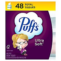 Puffs Ultra Soft Non-Lotion Facial Tissue - 48 Count - Image 2