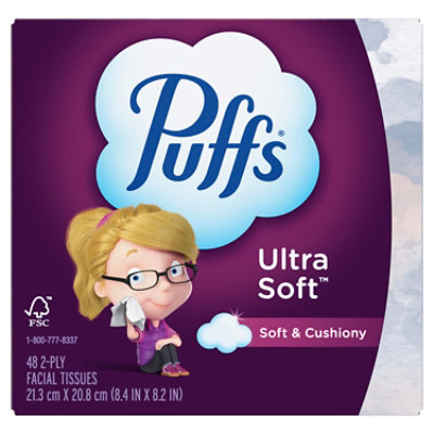 Puffs Ultra Soft Non-Lotion Facial Tissue - 48 Count - Image 1