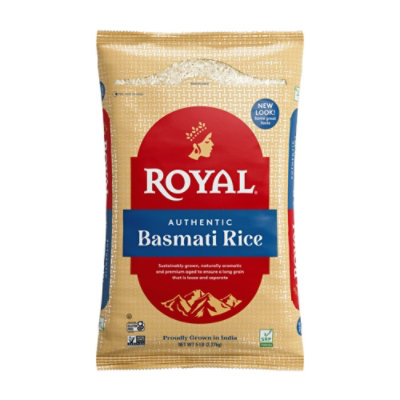 Royal Authentic Basmati White Rice - 5 Lb - Image 1