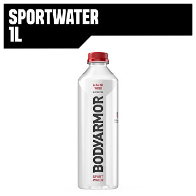BODYARMOR SportWater Electrolyte Sports Drink Bottle - 1 Liter Bottle