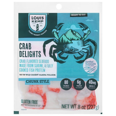 Louis Kemp Crab Delights Chunks - 8 Oz