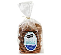Bakery Cookies Chocolate Chip Crispy 10 Count - Each