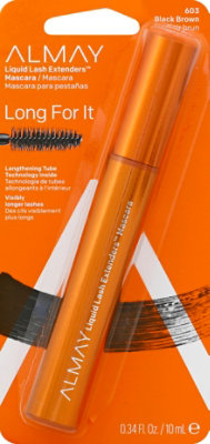 Almay Liquid Lash Ext Masc Blk/Brwn - 0.34 Fl. Oz. - Image 2