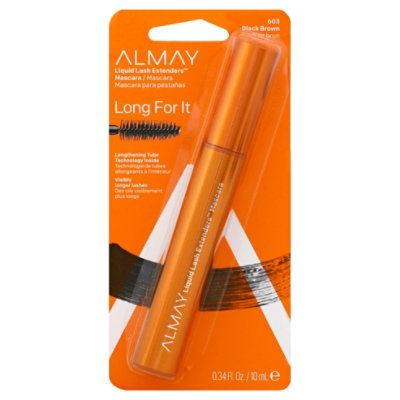 Almay Liquid Lash Ext Masc Blk/Brwn - 0.34 Fl. Oz.