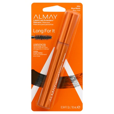 Almay Liquid Lash Ext Masc Blue/Blk - 0.34 Fl. Oz. - Image 1