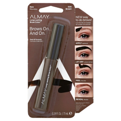 Almay Long Last Brow Color Brown - 0.24 Fl. Oz.