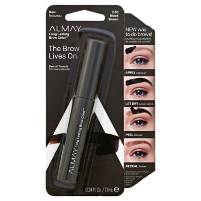 Almay Long Last Brow Color Blk Brwn - 24 Fl. Oz. - Image 1