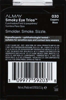 Almay Smoky Eyes Trio Coppery Blaze - 0.19 Oz - Image 3