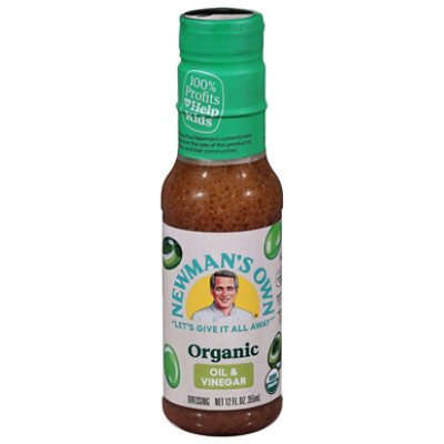 Newmans Own Organics Dressing Oil & Vinegar 12 Fl. Oz. JewelOsco