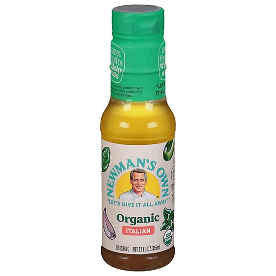 Newmans Own Organics Dressing Italian - 12 Fl. Oz.