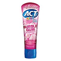 Act Kids Bubble Gum Toothpaste - 4.6 Oz - Image 1