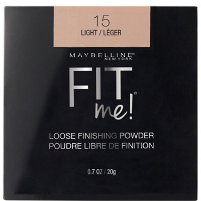 Maybelline Fit Me Loose Finishing Powder Lightweight Face Makeup Light - 0.7 Oz - Image 1