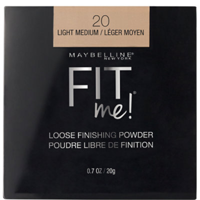 Maybelline Fit Me Loose Finishing Powder Lightweight Face Makeup Light Medium - 0.7 Oz - Image 1