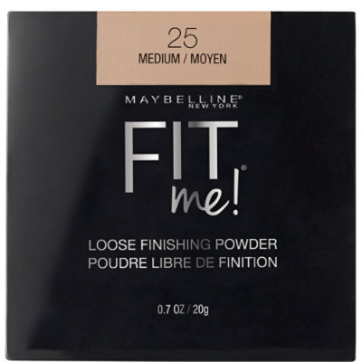 Maybelline Fit Me Medium Loose Finishing Powder Lightweight Face Makeup - 0.7 Oz - Image 1