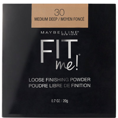 Maybelline Fit Me Loose Finishing Powder Lightweight Face Makeup Medium Deep - 0.7 Oz - Image 1