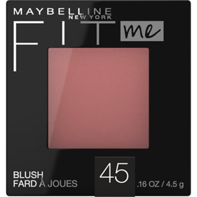 Maybelline Fit Me Lightweight Long Lasting Plum Blush Face Makeup - 0.16 Oz - Image 1