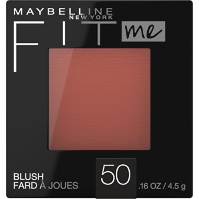 Maybelline Fit Me Blush Lightweight Long-lasting Blush Face Makeup Wine - 0.16 Oz - Image 1