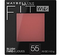 Maybelline Fit Me Lightweight Long Lasting Berry Blush Face Makeup - 0.16 Oz