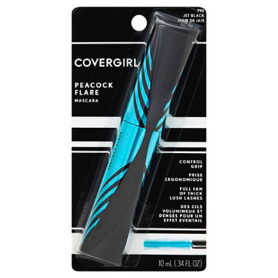 COVERGIRL Peacock Flr Masc Jet Blck - .3 Oz
