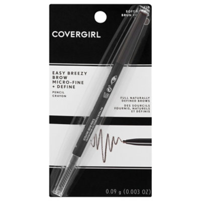 Covergirl 710 Soft Brown Easy Breezy Micro-Fine Brow Pencil - 0.003 Oz - Image 3