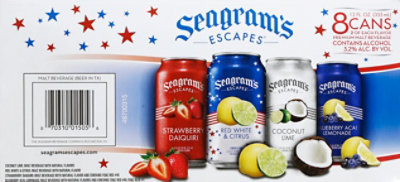 Seagrams Red White And Boom Vp In Cans - 8-12 Fl. Oz. - Image 3