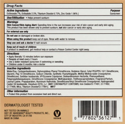 Markwi Megacushion Found Light Ivory - 0.19 Oz - Image 3