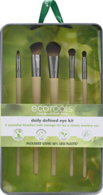 EcoTools Daily Defined Eye Brush Kit - Each - Image 2