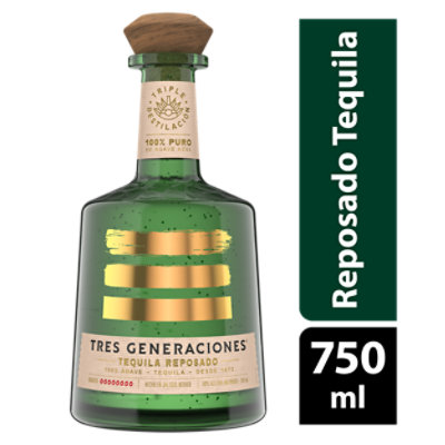 Tres Generaciones Reposado Tequila - 750 Ml - Image 1